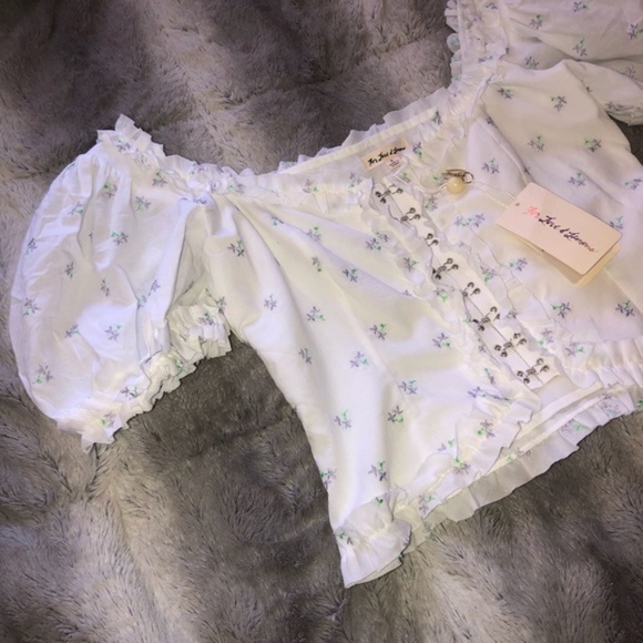 NEW For Love and Lemons Delilah Crop Top ⚡ - Picture 16 of 16